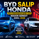 Awal 2026 Jadi Titik Balik, BYD Bikin Peta Persaingan Mobil RI Berubah