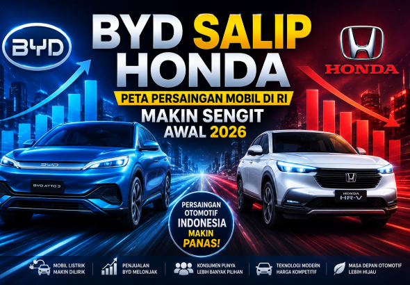 Awal 2026 Jadi Titik Balik, BYD Bikin Peta Persaingan Mobil RI Berubah