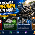 Performa Mesin Mobil Menurun? Coba Terapkan 4 Cara Perawatan Ini