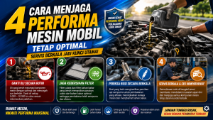 Performa Mesin Mobil Menurun? Coba Terapkan 4 Cara Perawatan Ini