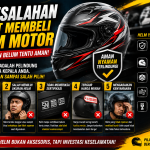 Tips Memilih Helm Motor yang Aman dan Nyaman untuk Harian
