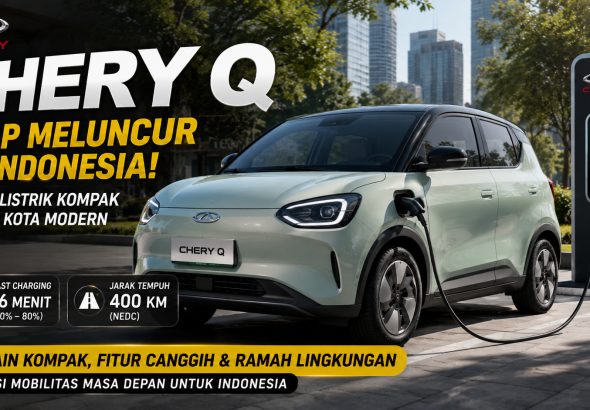 Chery Q Segera Hadir di Indonesia, EV Kompak dengan Jarak Tempuh 400 Km Jadi Sorotan