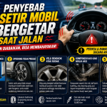 Setir Mobil Bergetar Saat Kecepatan Tinggi? Ini Biang Keroknya