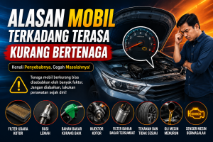 Mesin Masih Normal Tapi Mobil Lemot? Ini Penyebabnya
