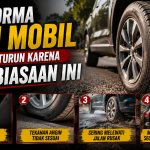 4 Kesalahan Pengemudi yang Membuat Ban Mobil Cepat Bermasalah