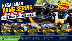 Kesalahan Sepele Saat Membersihkan Mobil yang Sering Diabaikan