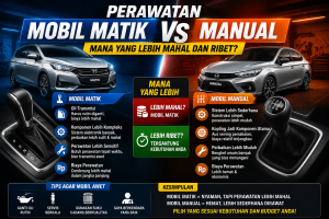 Adu Perawatan Mobil Matik dan Manual, Ini Fakta Sebenarnya