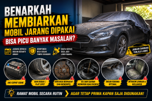 Mobil Menganggur Terlalu Lama Bisa Bikin Biaya Servis Membengkak