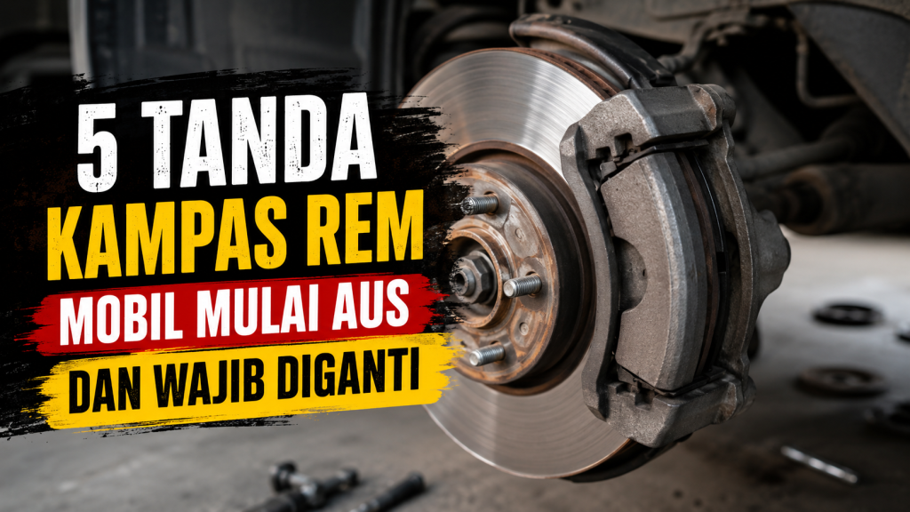 Jangan Abaikan! Ini 5 Ciri Kampas Rem Mobil Sudah Aus