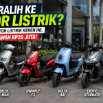 Daftar Motor Listrik Terjangkau dengan Fitur Modern dan Desain Menarik