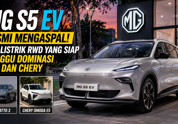 MG S5 EV Hadir di Segmen SUV Listrik, Ancaman Baru untuk BYD dan Chery
