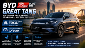 Resmi Meluncur, BYD Great Tang Jadi SUV Listrik Keluarga Masa Depan