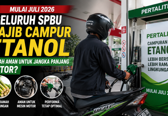 Era BBM Etanol Dimulai Juli 2026, Apa yang Harus Diketahui Pemilik Motor?