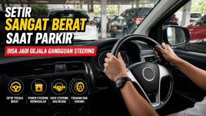 Setir Berat Ketika Parkir? Waspadai Masalah pada Sistem Kemudi