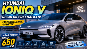 Hyundai Ioniq V Tawarkan Kabin Mewah dan Jarak Tempuh Impresif