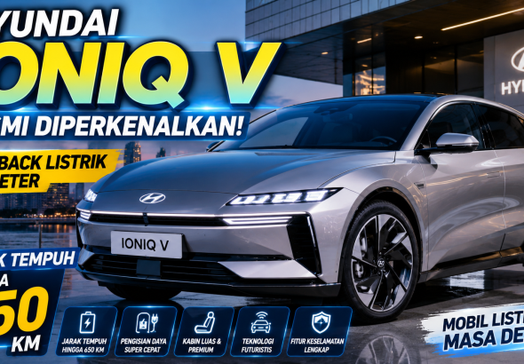 Hyundai Ioniq V Tawarkan Kabin Mewah dan Jarak Tempuh Impresif