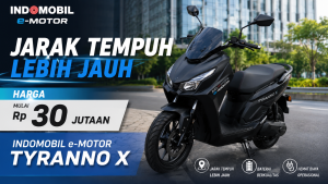 Tyranno X Resmi Mengaspal, Simak Harga dan Keunggulan Motor Listrik Terbaru dari Indomobil