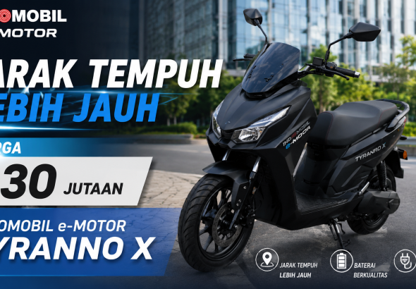 Tyranno X Resmi Mengaspal, Simak Harga dan Keunggulan Motor Listrik Terbaru dari Indomobil