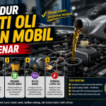 Ingin Mesin Mobil Awet? Ikuti Langkah Ganti Oli yang Benar