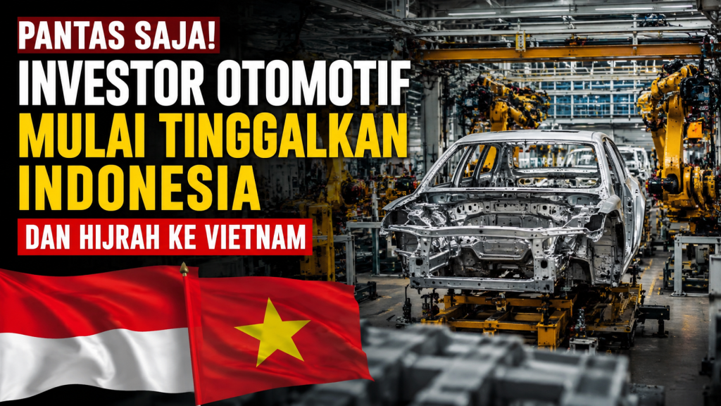 Indonesia Kehilangan Daya Tarik? Investor Otomotif Kini Fokus ke Vietnam