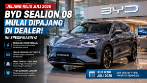 BYD Sealion 08 Hadir dengan Desain Futuristis dan Fitur Canggih