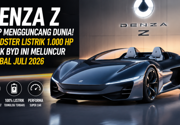 Denza Z Resmi Meluncur Juli 2026, Roadster Listrik Super Bertenaga dari BYD