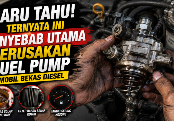 Jangan Sepelekan, Ini Penyebab Fuel Pump Mobil Bekas Diesel Cepat Rusak