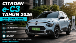 Citroen e-C3 2026 Hadir dengan Desain Modern dan Teknologi Ramah Lingkungan
