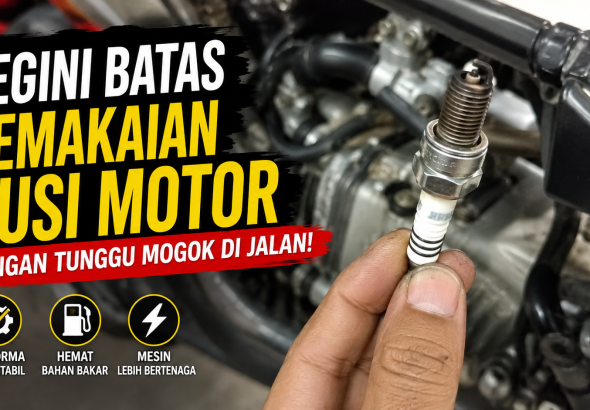 Motor Susah Hidup? Bisa Jadi Busi Sudah Lewat Masa Pakai