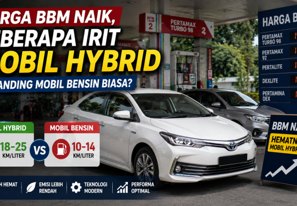 Mobil Hybrid Jadi Solusi Saat BBM Mahal, Ini Perhitungan Hematnya