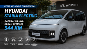 Hyundai Staria Electric Resmi Mengaspal, Ini Spesifikasi dan Keunggulannya