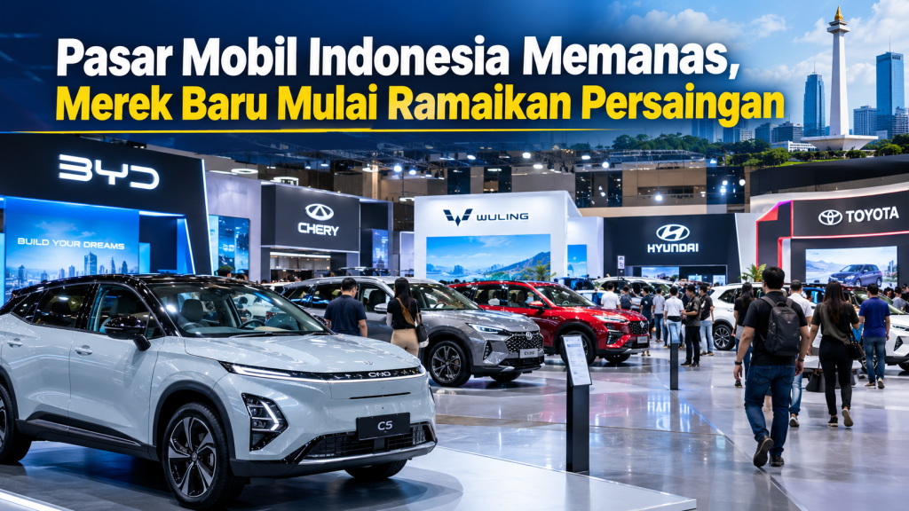 persaingan pasar mobil Indonesia semakin ketat