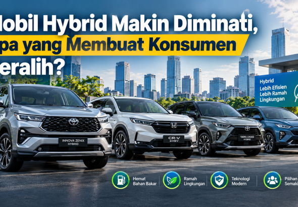 alasan konsumen memilih mobil hybrid