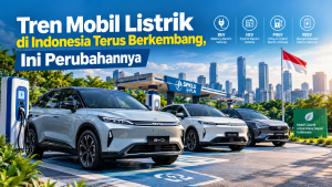 tren mobil listrik di Indonesia terbaru
