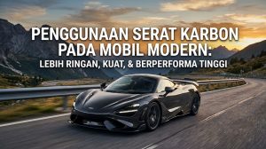 penggunaan serat karbon pada mobil modern