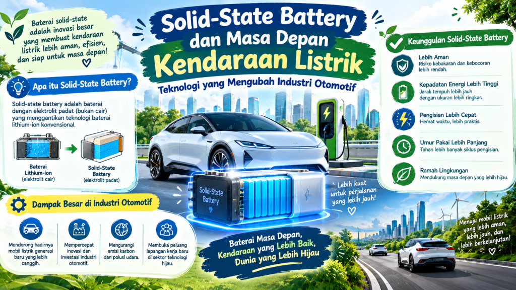solid-state battery mobil listrik