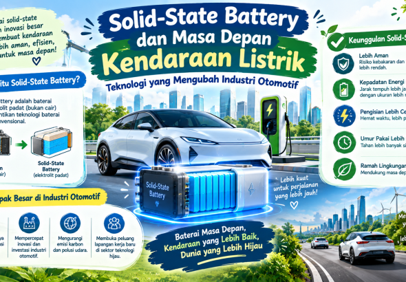 solid-state battery mobil listrik