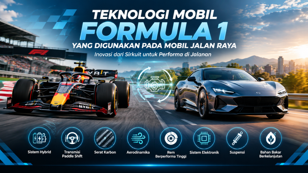 Dari Sirkuit ke Jalan Raya: 7 Teknologi Formula 1 pada Mobil Modern