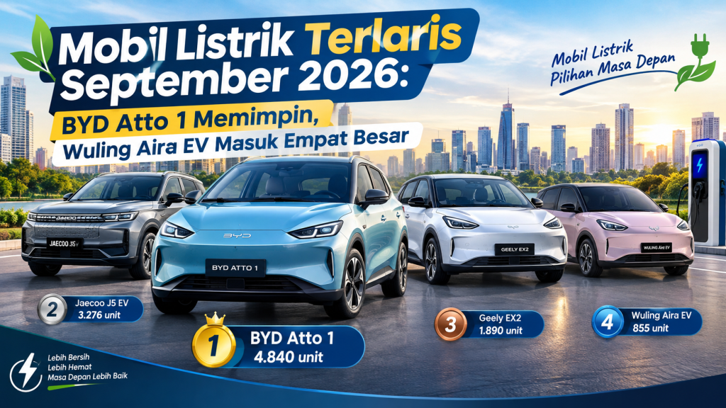 penjualan mobil listrik Indonesia 2026