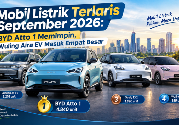 penjualan mobil listrik Indonesia 2026