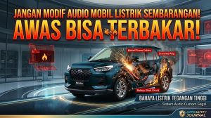 Jangan Modif Audio Mobil Listrik Sembarangan, Awas Bisa Terbakar!