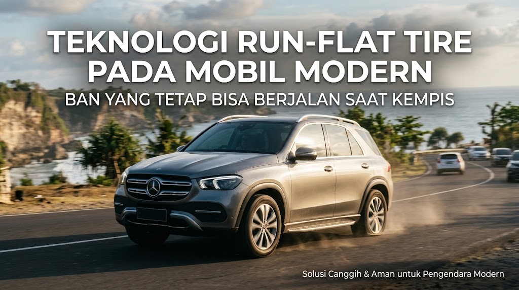 run-flat tire pada mobil modern