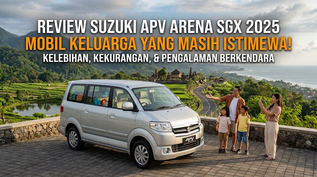 Review Suzuki APV Arena SGX 2025: Mobil Keluarga yang Masih Istimewa!