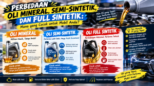 oli mineral vs semi sintetik vs full sintetik