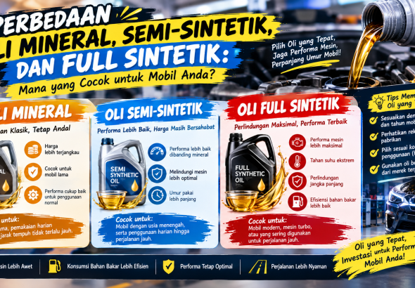 oli mineral vs semi sintetik vs full sintetik
