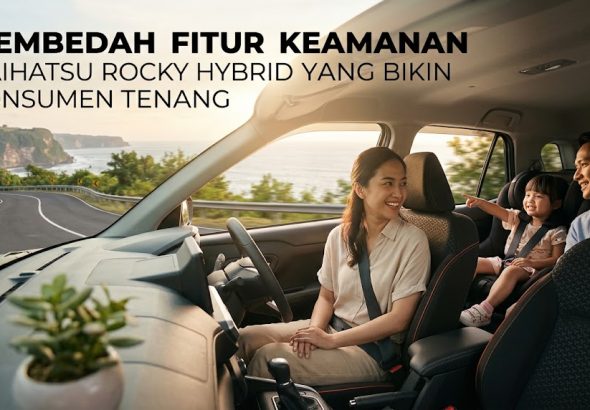 Daihatsu Rocky Hybrid Punya 6 Airbag dan ASA, Ini Fitur Keselamatannya