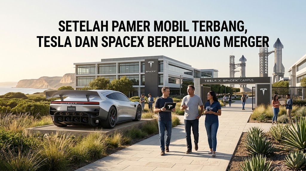 Tesla dan SpaceX Bahas Merger, Apa Dampaknya bagi Industri Otomotif?