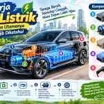 cara kerja kendaraan listrik