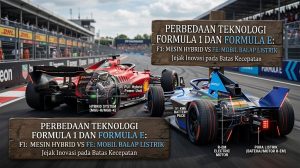 Perbedaan teknologi Formula 1 dan Formula E